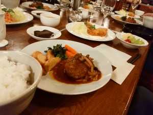 ペンションオオノ晩御飯